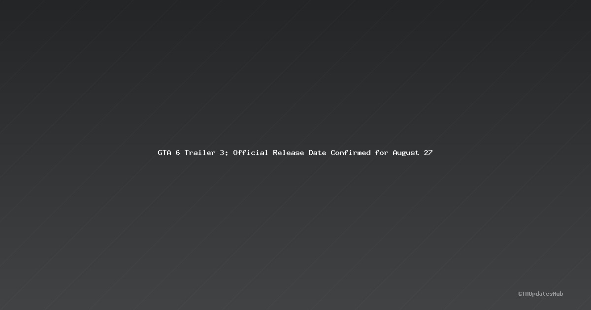 GTA 6 Trailers Explained: Trailer 1, Trailer 2 and the 2026 Extended Look